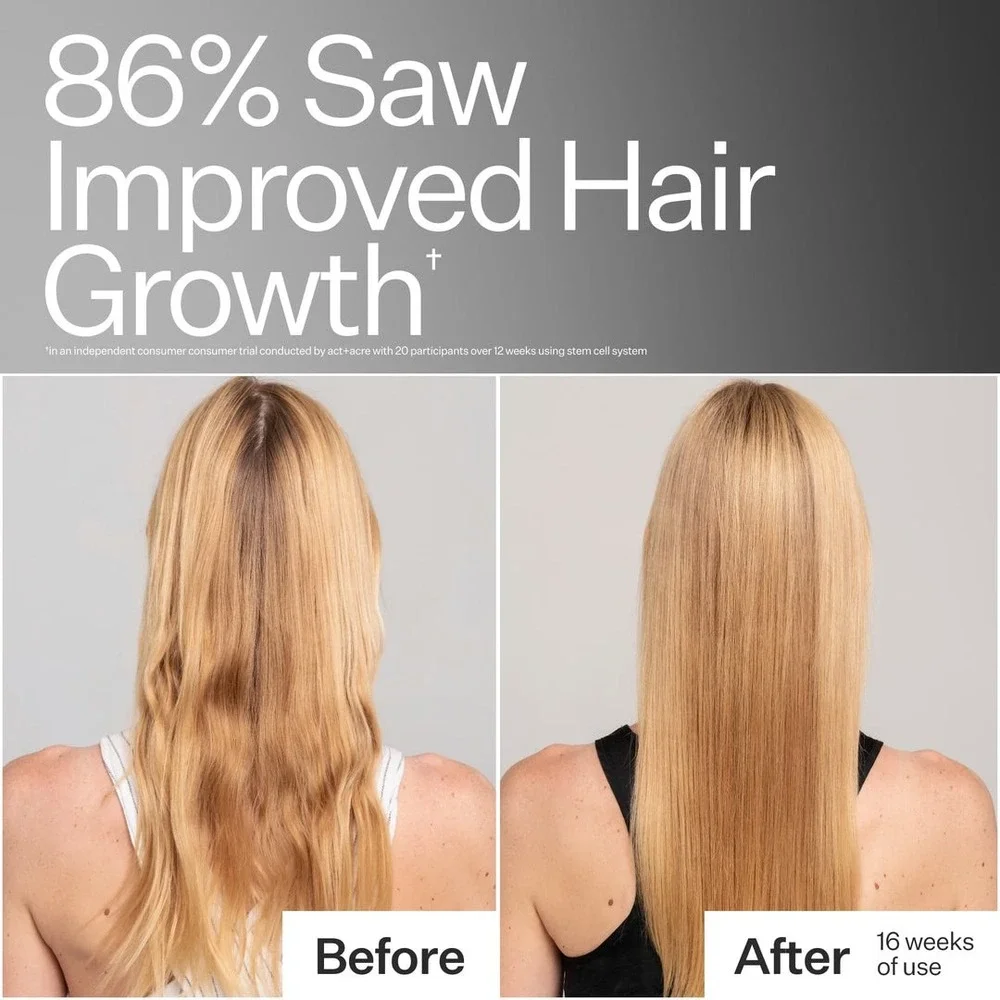 NEW Act+Acre Cold Processed Plant Based Stem Cell Shampoo 10oz Scalp Care Growth